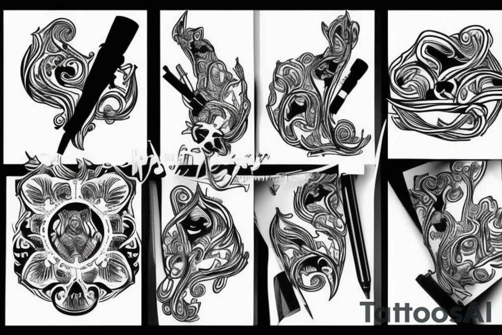 Ak47 tattoo idea