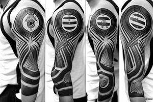 fifa cup Argentina flag tattoo idea