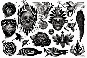 marine tattoo idea