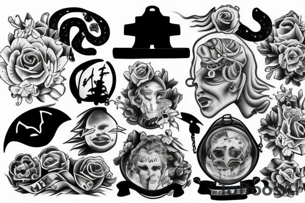 marine, sad, hope, justice tattoo idea