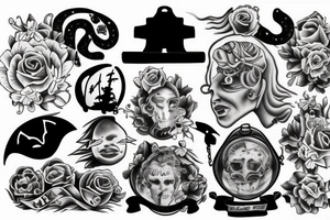 marine, sad, hope, justice tattoo idea
