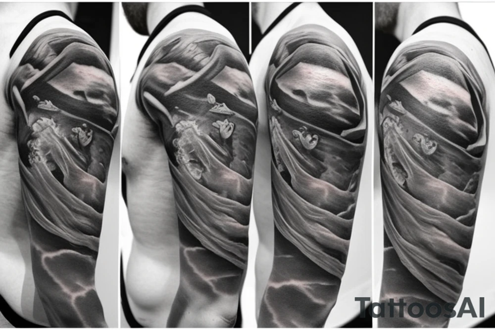 marine, sad, hope, justice tattoo idea