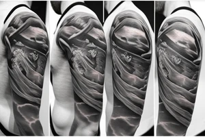 marine, sad, hope, justice tattoo idea