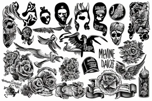 marine, sad, hope, justice tattoo idea