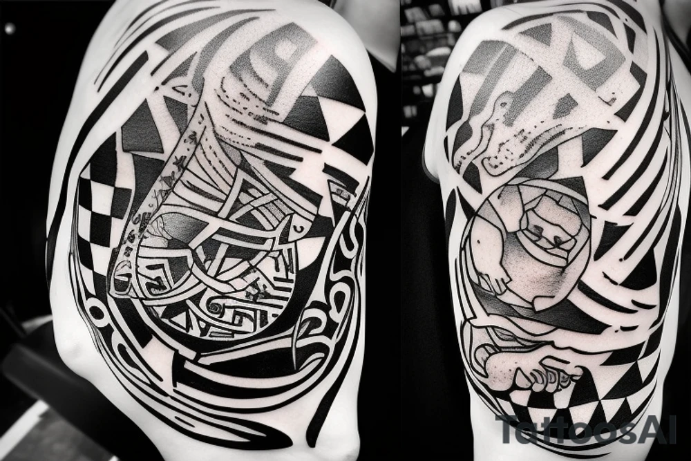 Year 2022. Argentina world cup champion. Boca Juniors champion. Daughter born. tattoo idea