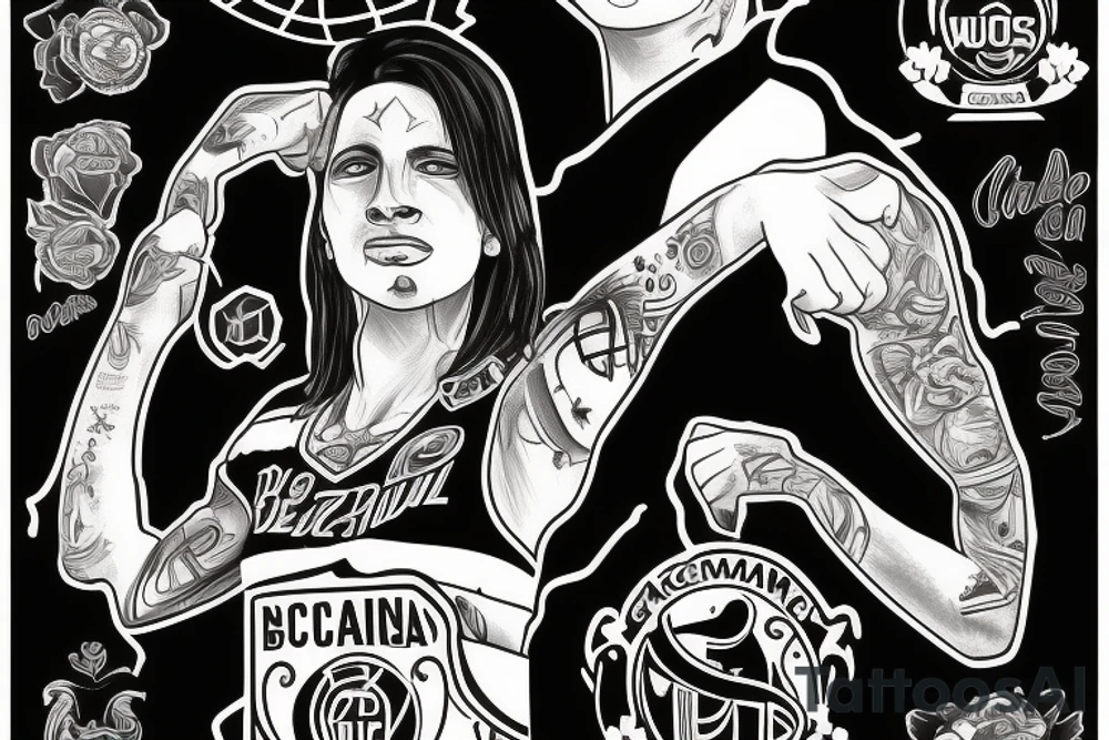 Year 2022. Argentina world cup champion. Boca Juniors champion. Daughter born. tattoo idea