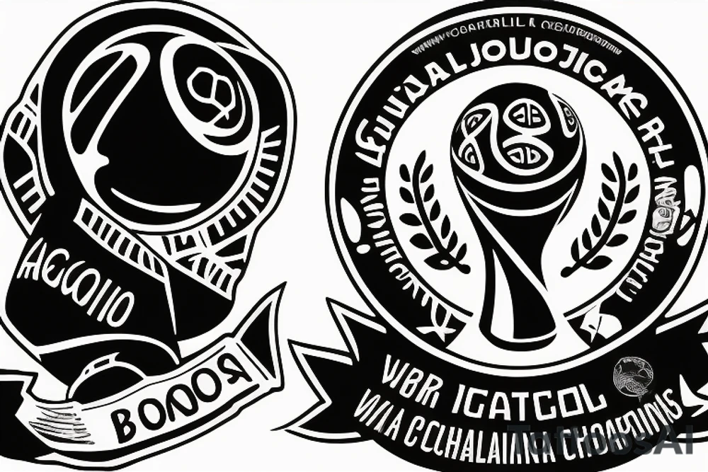 Year 2022. Argentina world cup football champion. Boca Juniors champion. Daughter born. tattoo idea