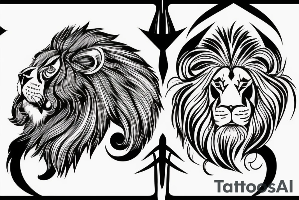 Astrological sign of cancer lion and libra together tattoo idea