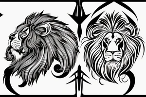 Astrological sign of cancer lion and libra together tattoo idea