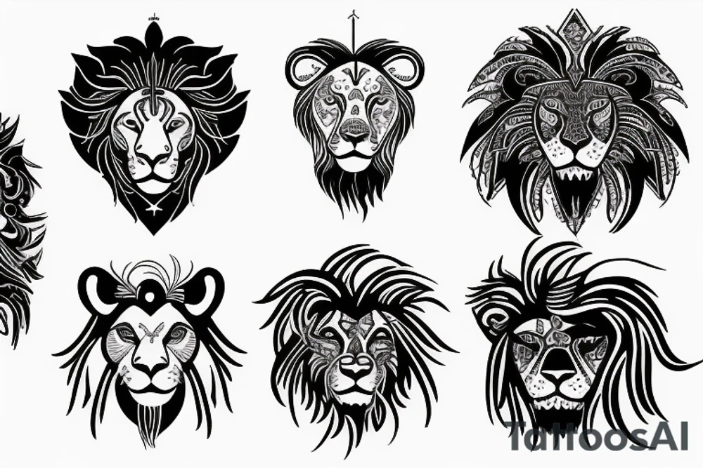 Astrological sign of cancer lion and libra together tattoo idea