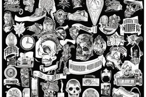 Scene from new orders true faith music video tattoo idea