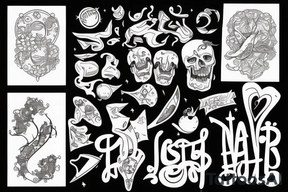 never stop tattoo idea