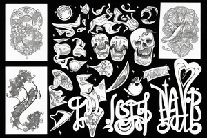 never stop tattoo idea