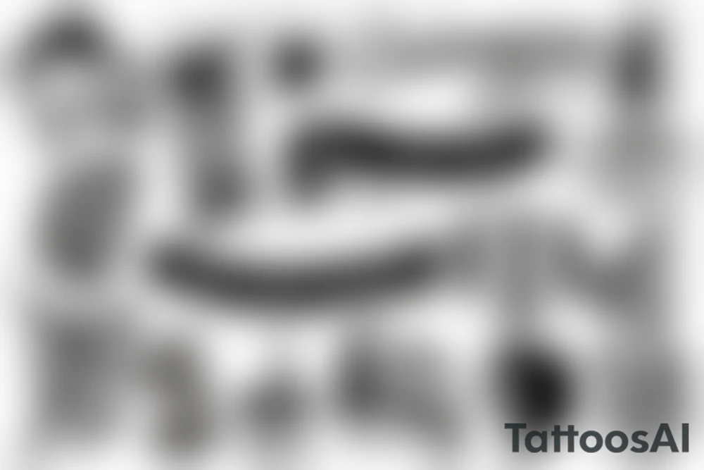 Argentina flag tattoo idea