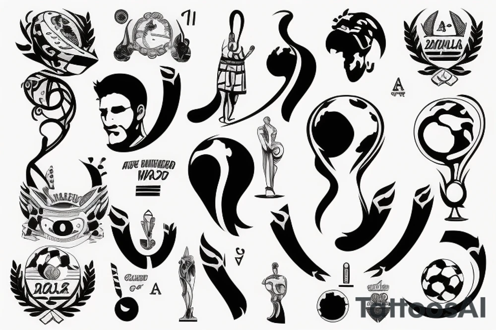 Argentina, winning the world cup tattoo idea