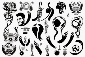 Argentina, winning the world cup tattoo idea