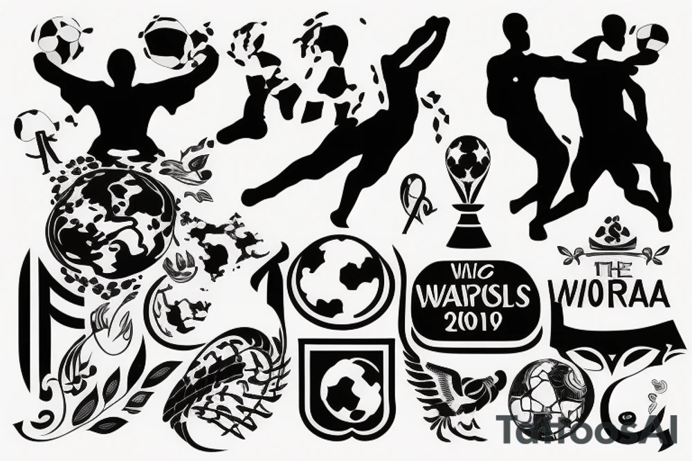 Argentina, winning the world cup tattoo idea