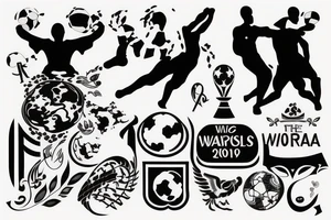Argentina, winning the world cup tattoo idea