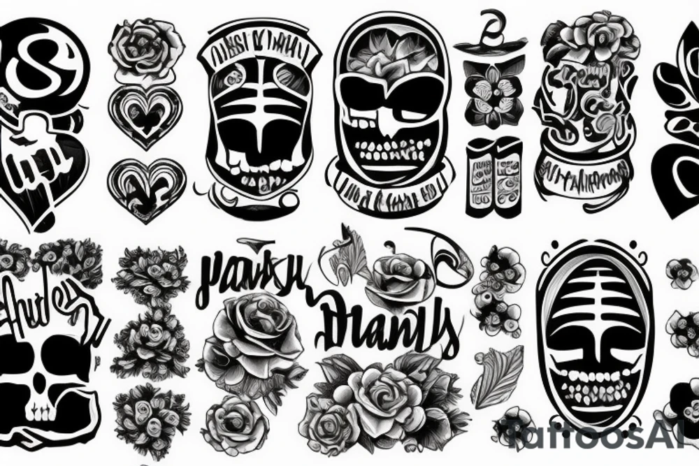 Name tattoo tattoo idea