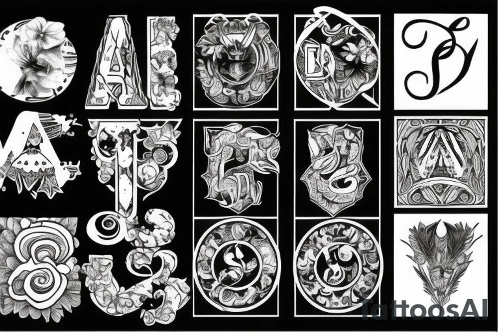 Name tattoo tattoo idea