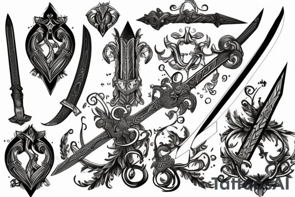 sword tattoo idea