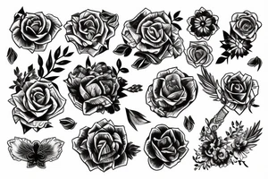 Shining in your glory,women tattoo idea