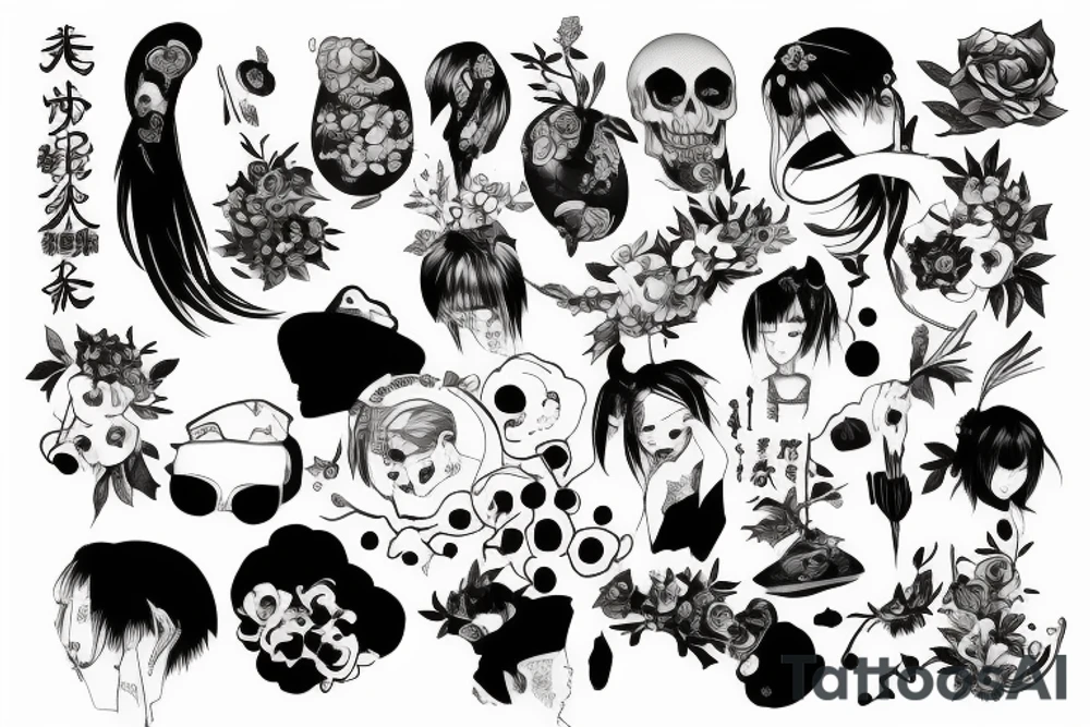 Regret and sadness tattoo idea