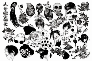 Regret and sadness tattoo idea