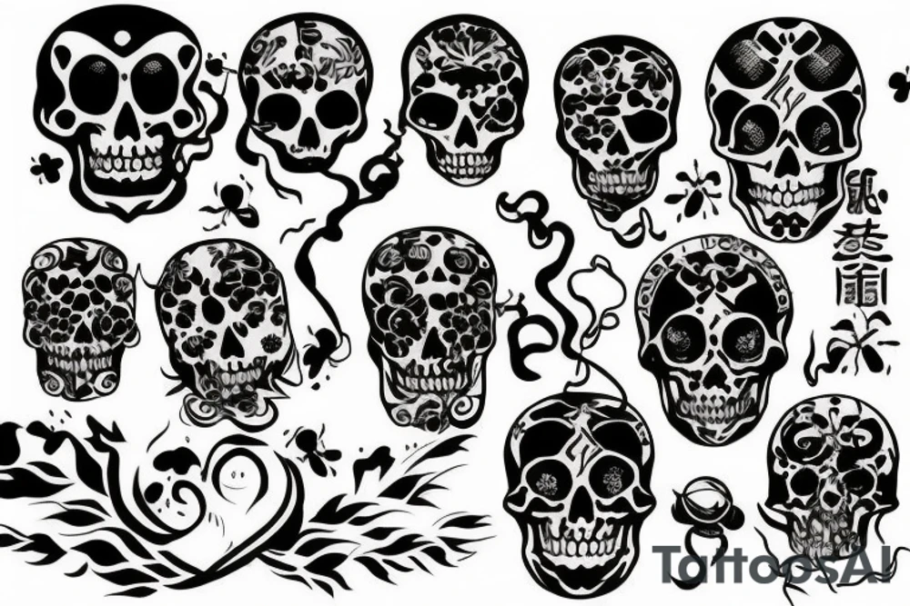 memento mori memento vivere tattoo idea
