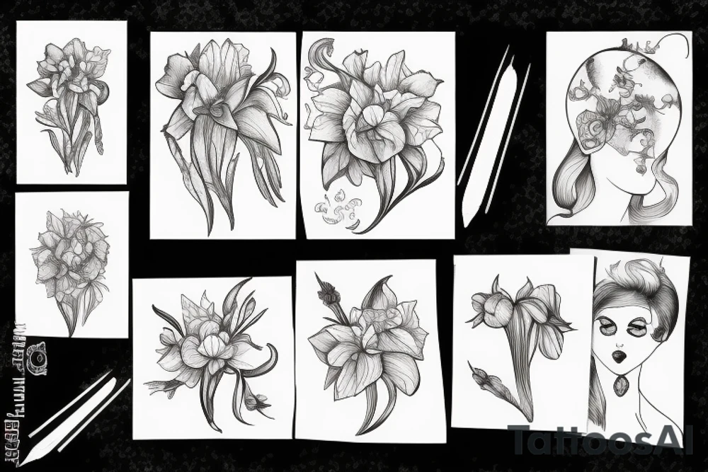 Narcissus tattoo idea