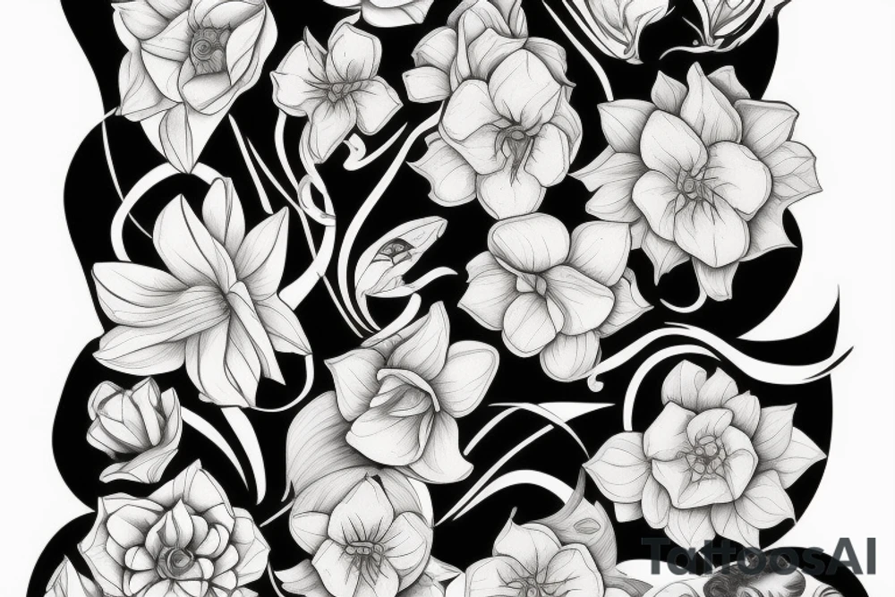 Narcissus tattoo idea