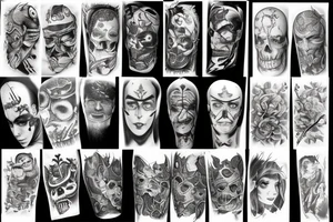 chating at game tattoo idea
