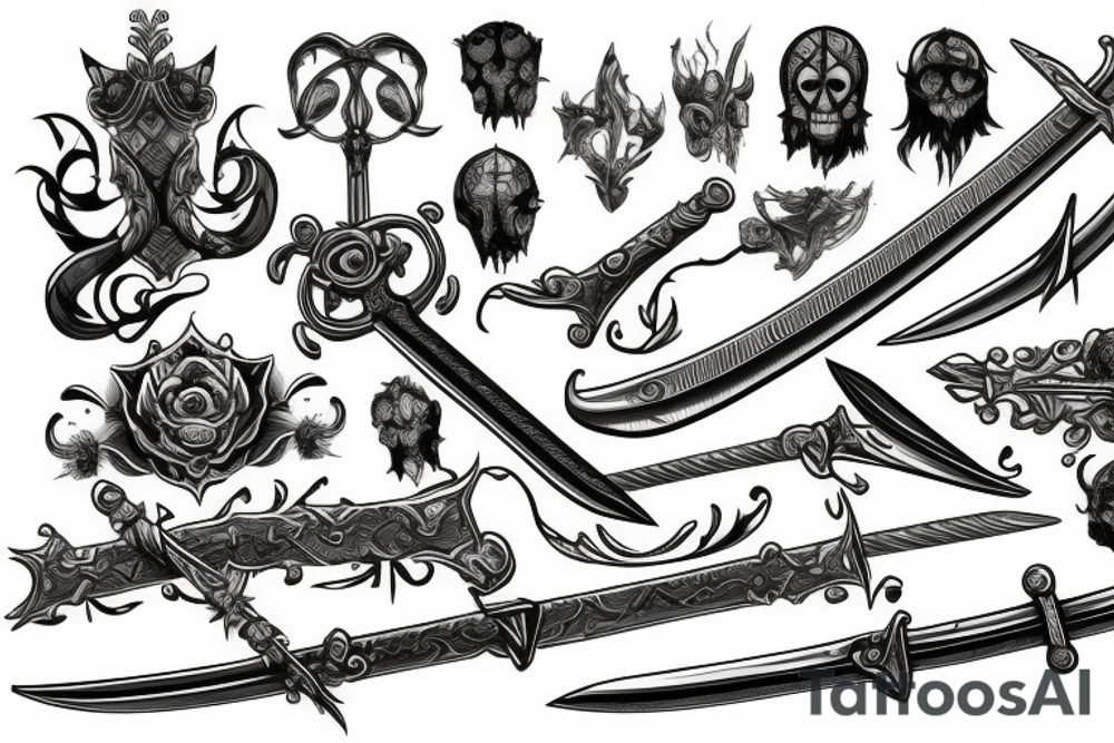 sword tattoo idea
