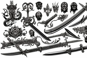 sword tattoo idea
