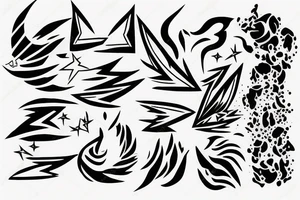 lightning tattoo idea