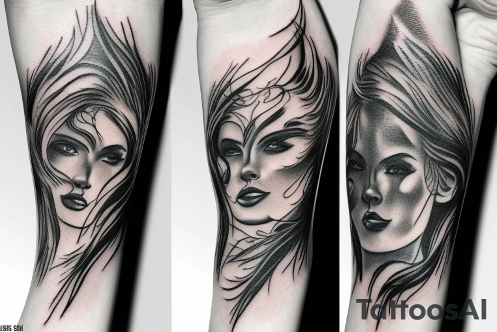 lightning tattoo idea