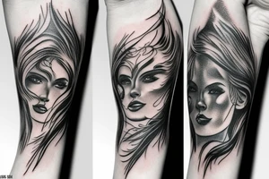 lightning tattoo idea