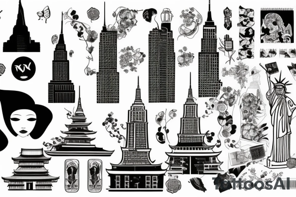 New York City tattoo idea