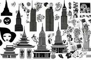 New York City tattoo idea