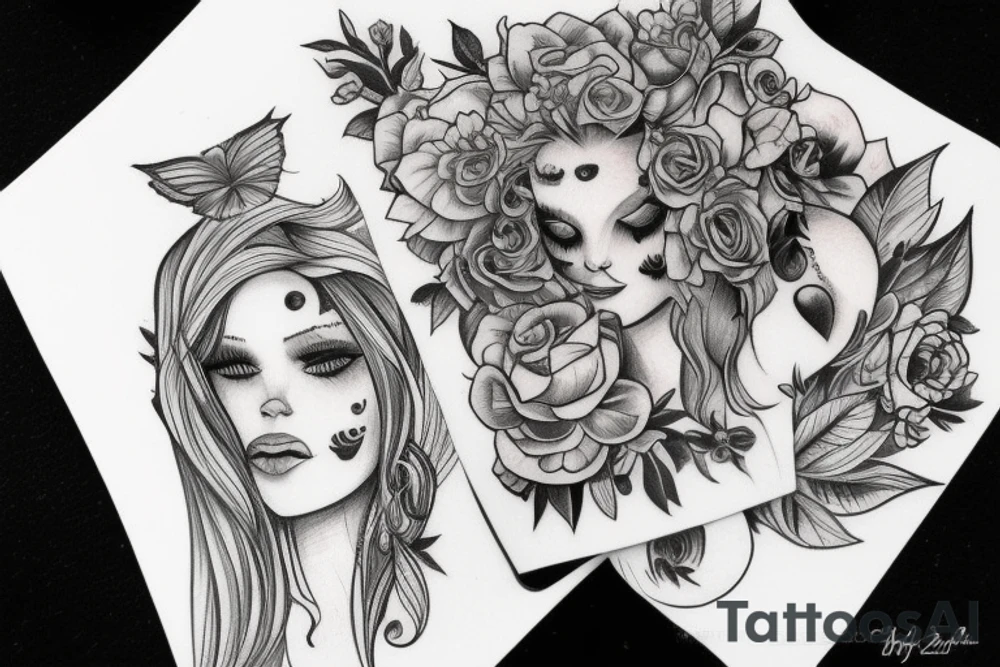 Tatto desings girls tattoo idea