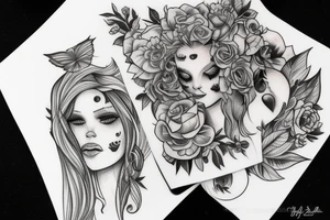 Tatto desings girls tattoo idea
