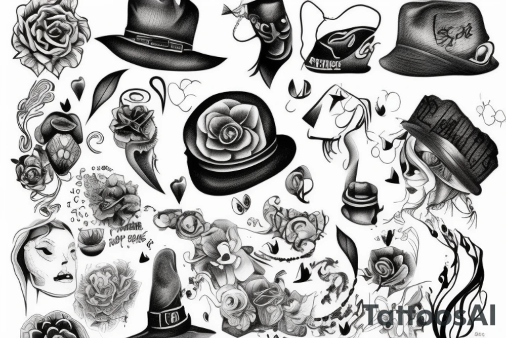 Tatto desings hat bitt tattoo idea