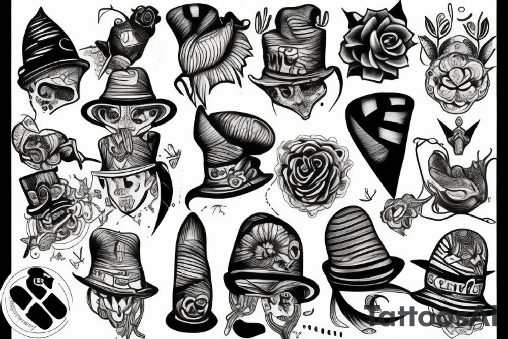 Tatto desings hat bitt tattoo idea
