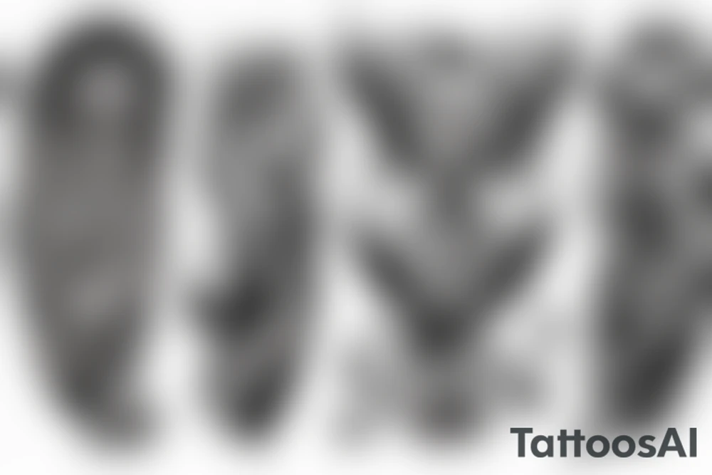 dark forearm tattoo tattoo idea