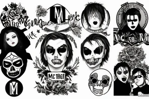 MCR 'Cause the hardest part of this is leaving you tattoo idea