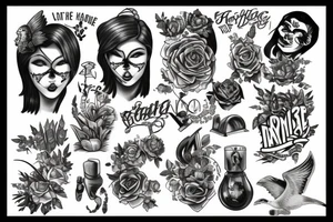 'Cause the hardest part of this is leaving you tattoo idea