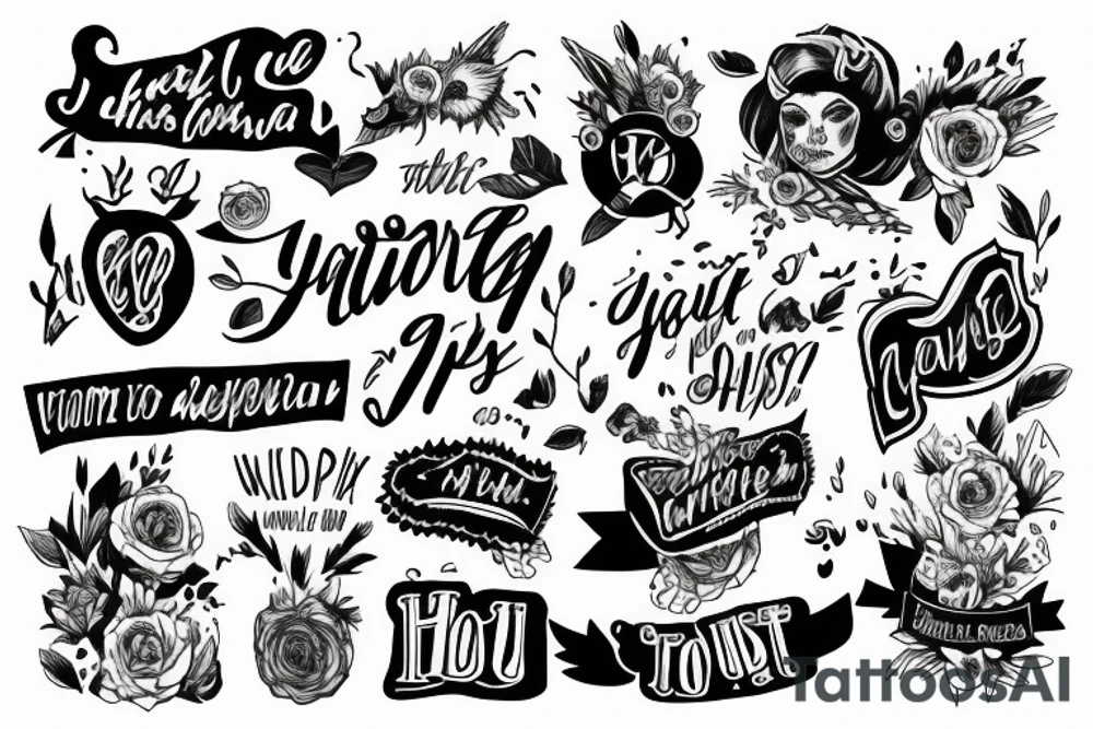 'Cause the hardest part of this is leaving you tattoo idea