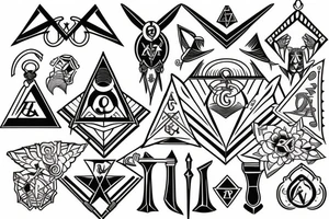 Masonic tattoo idea