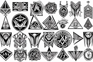 Masonic tattoo idea