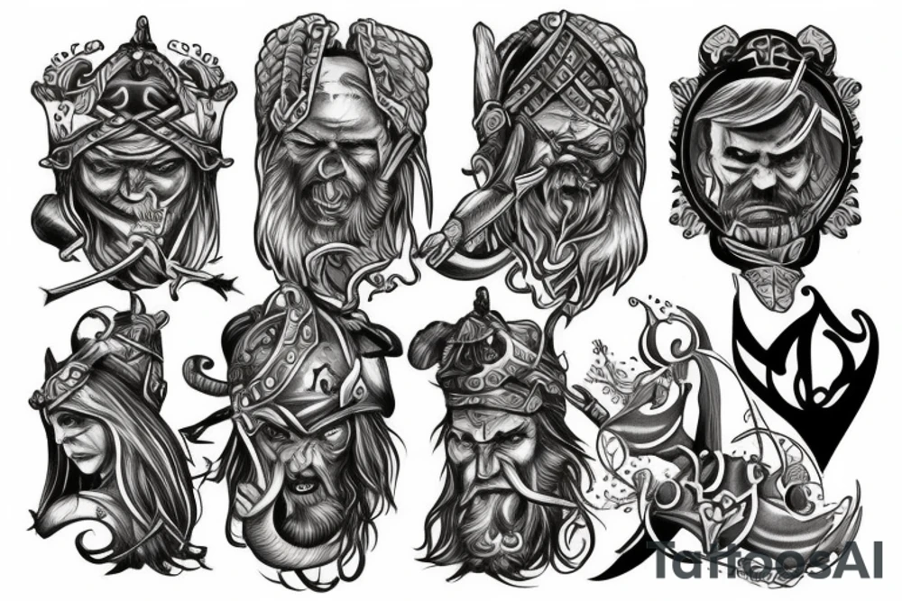 viking tattoo idea